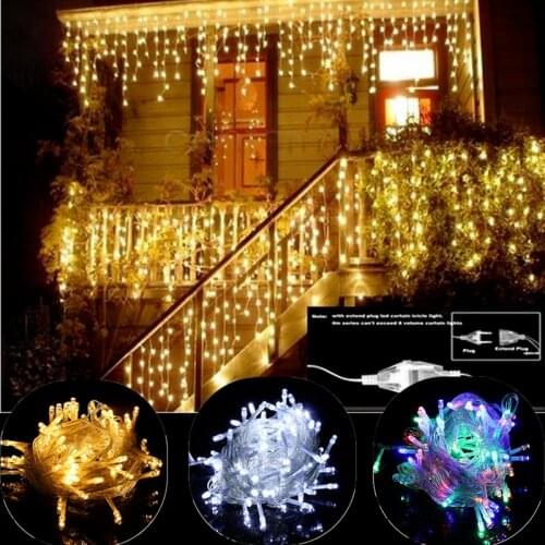 String Light 100LED 10M Christmas/Wedding/Party Decoration Lights Garland 110V 220V Outdoor Waterproof Led Lamp String Lights