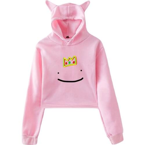 Ranboo 2D print Cat Hoodies for Women summer trendy Hoodies Sweatshirt Sexy cat hooded