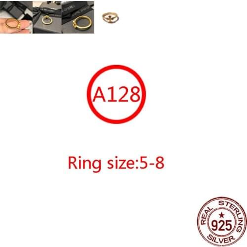 A128 S925 sterling silver ring jewelry Cross fashion style punk fashion couple shape gift for hot