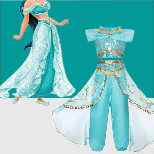 Princess Costume Halloween Children Girl Dress Cosplay Costumes Dresses For Girls Role Costume 4 to 10 Years