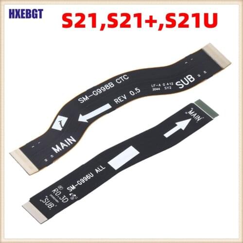 New For Samsung Galaxy S21 , S21 Plus , S21 Ultra Main Board Motherboard Connector Board Flex Cable Replacement parts