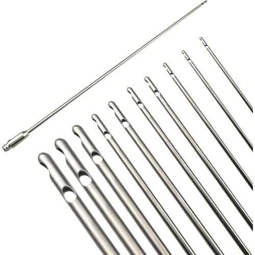 Three Holes Micro Cannula Liposuction Tri-port Needle Fat Transfer Needle Liposuction Cosmetic Instrument
