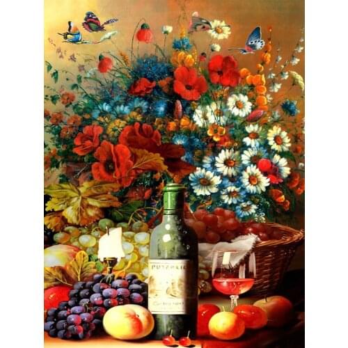 A19291 11CT/14CT/18CT/25CT/28CT night snowing patterns Counted Cross Stitch DIY Cross Stitch Kits Embroidery Needlework Sets