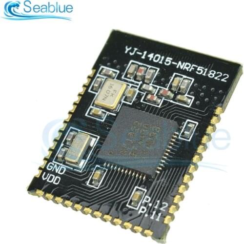 NRF51822 Core51822 BLE 4.0 Bluetooth 2.4G Wireless Module Antenna Board For ULP SPI I2C UART Interface Compatible NRF24L Series
