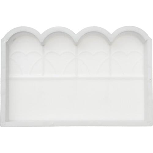 Plastic Paving Mould Garden Patio Fence Concrete Mold Reusable Concrete Path Maker Molds Cement Brick Mold DIY Tool Path Mold