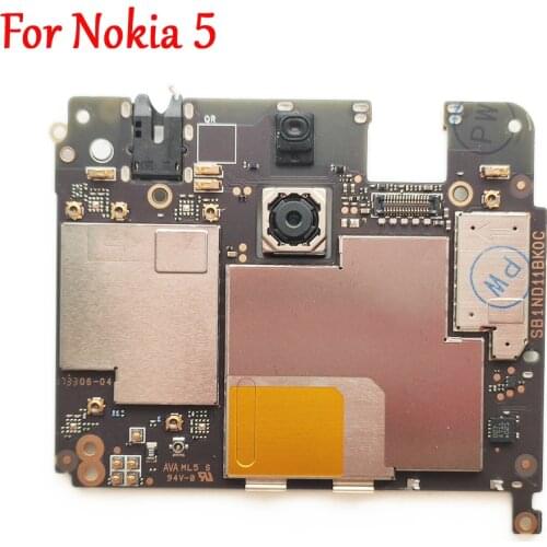 Tested Full Work Original Unlock Motherboard For Nokia 5 Logic Circuit Board Plate Global Firmware