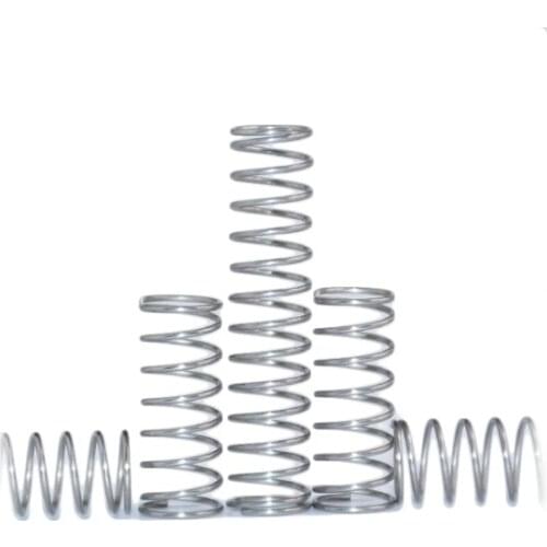 10pcs compression springs 304 stainless steel tension spring electrical springs non-corrosive extension springs
