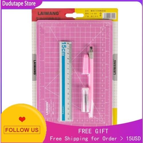 Cutting Backing Plate Washi Tape A4a5 Engraving Washi Tapeboard Cutting Steel Ruler Tool Engraving Knife Penknife