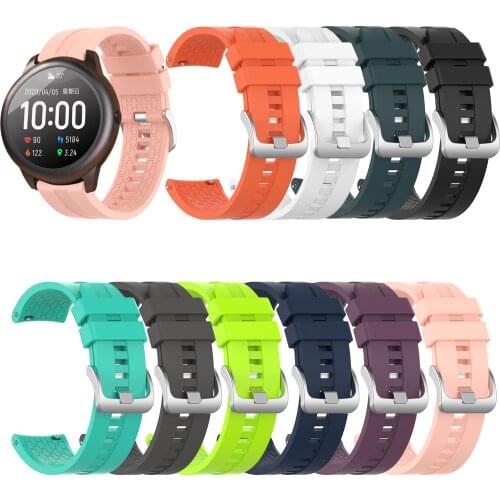 Silicone Soft strap For Xiaomi Haylou Solar LS05 Smart Watch Watchband For Xiaomi Haylou RT LS05S For Mi Color Watch Sport strap