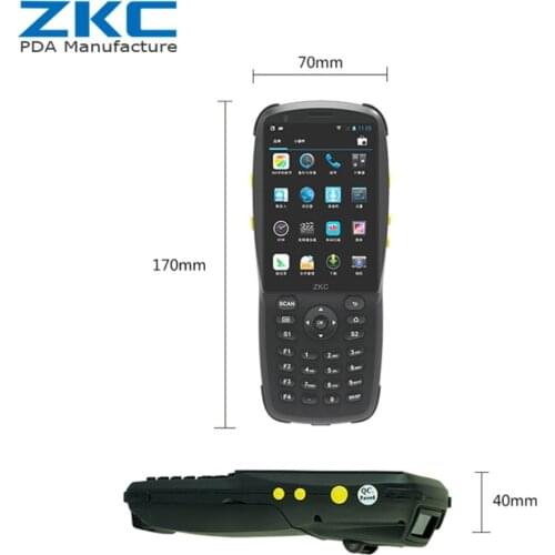 CMOS Barcode Scanner 3.5 Inch Touch Screen With Camera NFC RFID Reader PDA