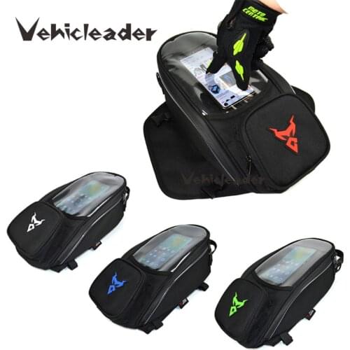 Waterproof Universal Magnetic Motorcycle Motorbike Oil Fuel Tank Bag Navigation Moto Pocket Bike Saddle Bag Pit Bike Scooter