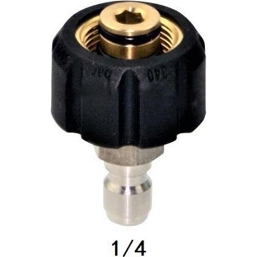 1*adapter 1/4 3/8 Quick Connect Female To M22 14 15 Female Connector Adapter For Pressure Washer 2021 New
