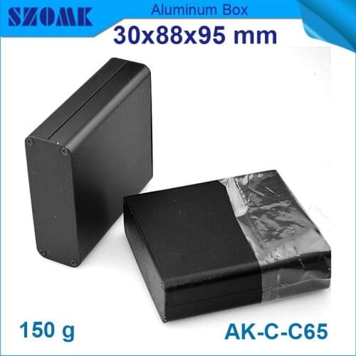 10pcs/lot 30(H)x88(W)x95(L) mm hot selling aluminium electronics enclosure junction box for pcb box
