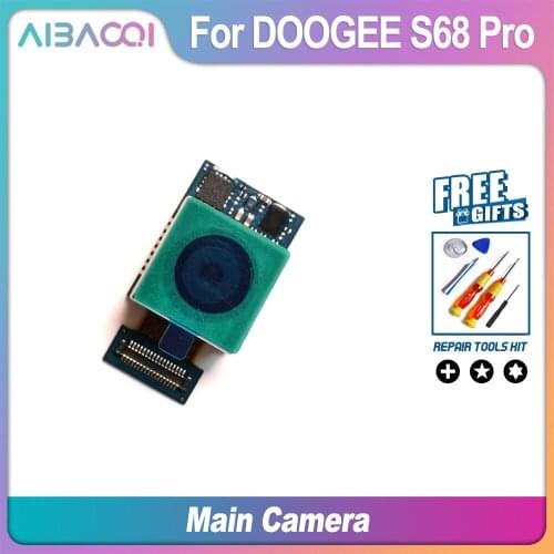 AiBaoQi Brand New Doogee S68 Pro 21.0MP Rear Camera Repair Parts Replacement For Doogee S68 Pro Phone