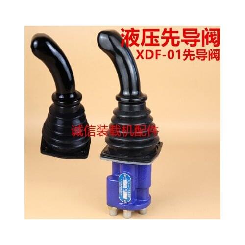 Loader forklift accessories hydraulic pilot valve handle pilot valve element hydraulic handle xdf-01 pilot valve