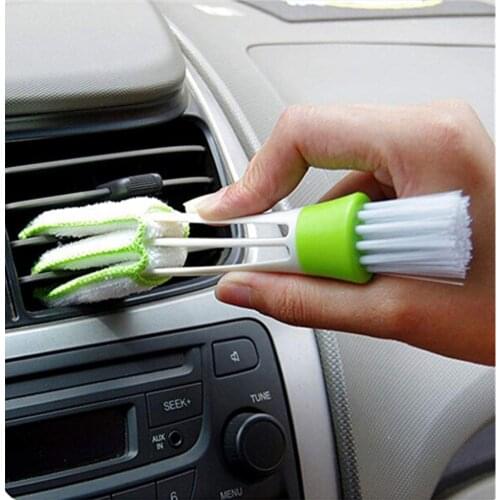 Car Accessories Waxing Sponge Multi-functional Microfiber Car Duster Cleaning Brush Paint Care