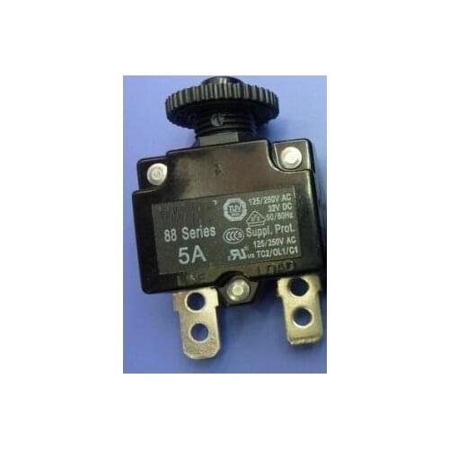 Free Shipping 5A 125VAC 250VAC 32VDC circuit breaker 88 series residual Current earth leakage