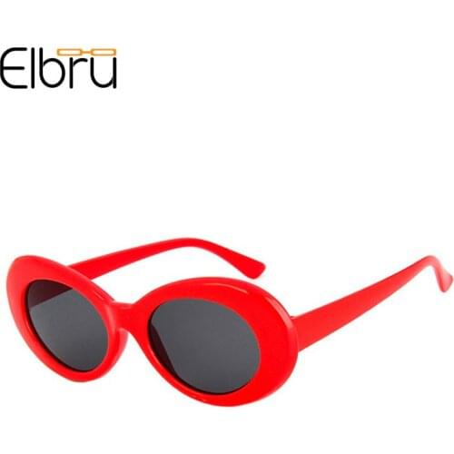 Elbru Triangular Cat Eye Children Sunglasses Classic Baby Fashion Colorful Kids Sunshades Lovely Spectacles For Boys And Girls