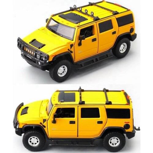 Hot sale 1:32 alloy 2008 H2 off-road car model,high simulation SUV car toy,6 door simulation sound and light,free shipping