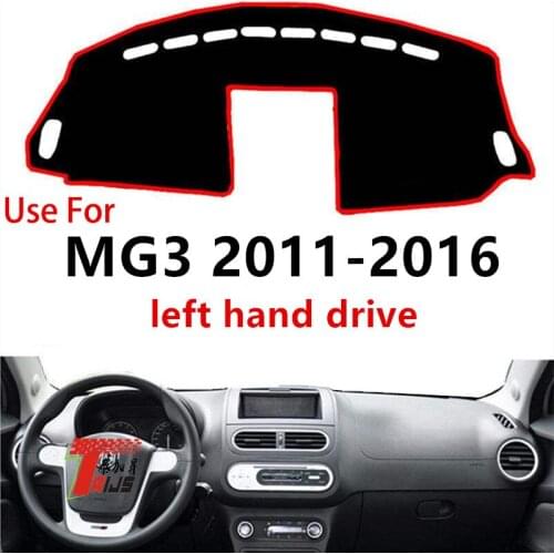 TAIJS Factory Classic Anti cracking Polyester Fibre Car Dashboard Cover For MG3 2011 2012 2013 2014 2015 2016 Left Hand Drive