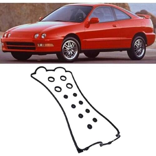 Valve Cover Gasket Kit Set Integra Spark Plug Tube Seal Grommets for Honda Civic Integra DOHC V-TEC ITR B-Series