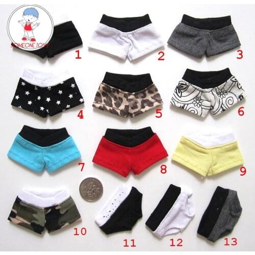 1:6 Male Underwear Briefs Pure color Printings Clothes For TBLeague JIAOU Doll Action Figure Dolls