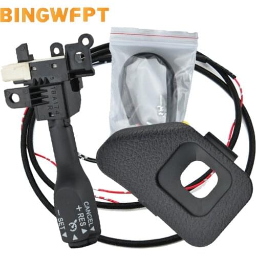 For Toyota Camry Lexus Cruise Control Switch + Steering Wheel Cover + Wire 45186-02310-CO 84632-34011