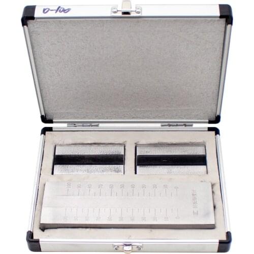 Stainless Steel Scraper Fineness Meter Single Groove Fineness Plate QXD Fineness Gauge 0-25-50-100um Optional Y