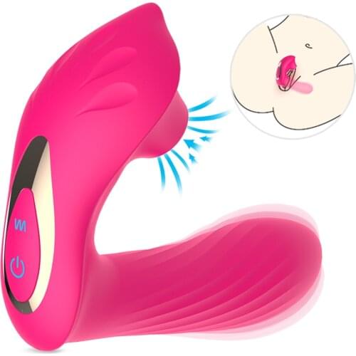 Vaginal Sucking Vibrator 10 Speeds Vibrating Oral Sex Suction Clitoris Stimulatior Female Masturbation Erotic Sex Toys for Woman