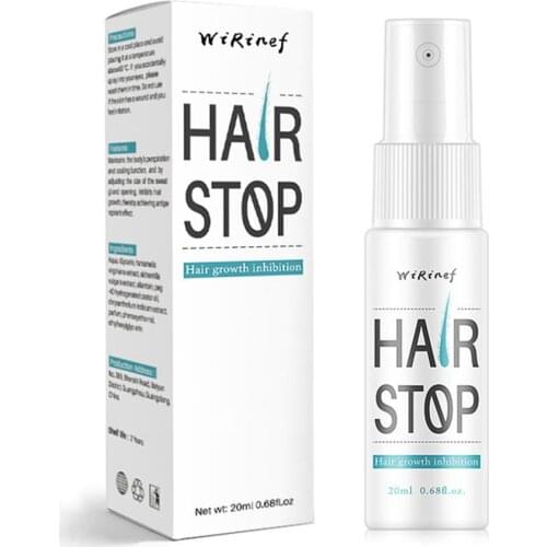 1/3pcs 20ml Hair Removal Spray Painless Mild Moisturizing Depilatories Spray for Women Non-Irritating Prevent Hair Growing