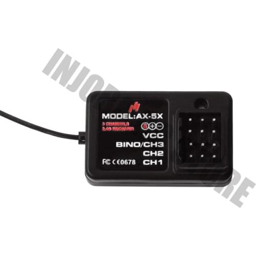 1Pcs 2.4G 3CH Electric RC Boat Receiver for RC Transmitter Controller TG3 AUSTAR AX5S