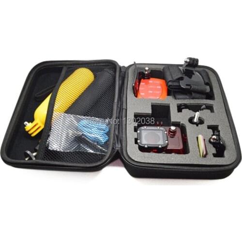 2pcs/lot Middle size collection Gopro Case Box Bag For Gopro Hero 4 Hero3+ Hero3 Hero2 SJ4000 Camera Accessories