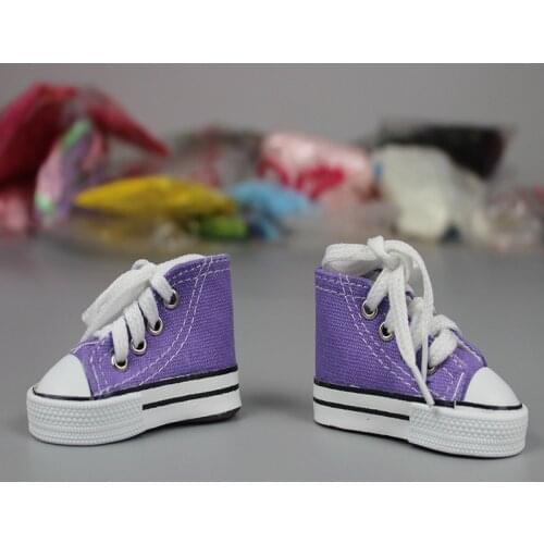 7.5cm Baby Doll Shoes For Girl Dolls Baby Doll Clothes Accessories Fashion Handmade Sneakers