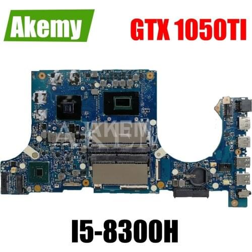 Akemy FX705GE Motherboard For Asus TUF Gaming FX705G FX705GD FX705GE 17.3 inch Mainboard Motherboard I5-8300H GTX 1050TI GDDR5