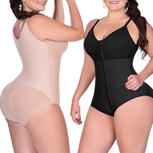 NEMOLEMON Bodysuit Shaper Plus Size waist trainer Slimming Tummy Control Corset strap Corrective Underwear Bra Women Body Shaper