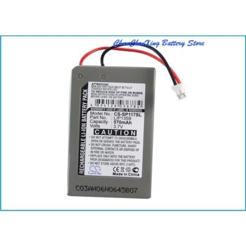 Cameron Sino 570mAh Battery LIP1359 for Sony CECHZC2E, Dualshock 3, Wireless Controller