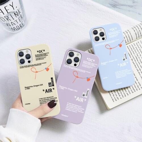 For Samsung Galaxy A51 A71 A72 A52 S21 S20 FE S10 S9 Plus A12 A50 A32 A31 Note 20 Ultra Fashion Tides Label Sneakers Letter Case