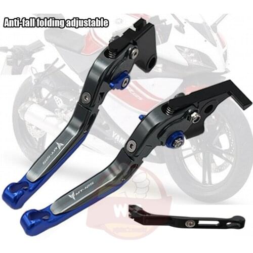 For YAMAHA MT125 MT 125 MT-125 2014 2015-2016 2017Motorcycle Accessories Folding Extendable Adjustable Brakes Clutch Levers
