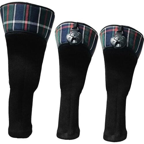 Fairway Driver Golf Club Head Cover Wood Sleeve Protector Cover
