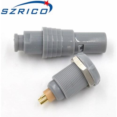 M10 2 3 4 5 6 7 9 Pin Male plug Female Socket Plastic Wire Connector for Medical