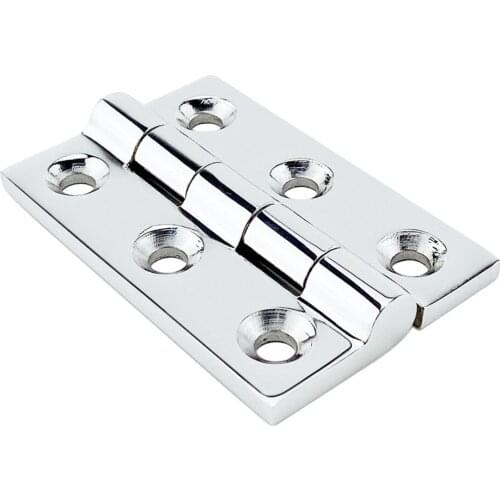 Stainless Steel Boat Deck Strap Cabinet Cupboard Door Hinges Hardware 50x75 mm