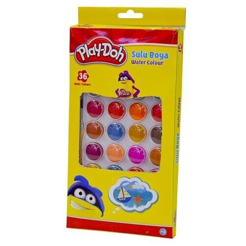 Play-Doh Watercolor 36 Colors 23Mm Play-Su010