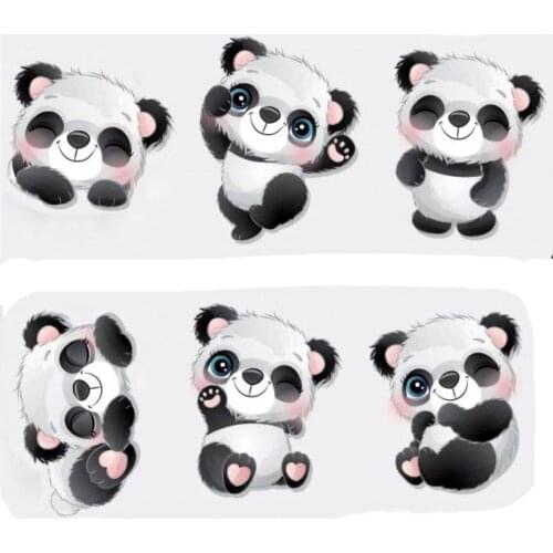 Panda Transparent Clear Pattern Stamps For DIY Scrapbooking/Card Making/Kids Christmas Fun Decoration