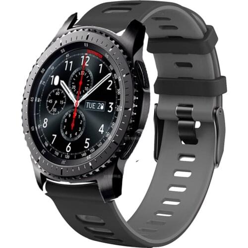 Silicone watchbands for Samsung Galaxy Watch 3 41mm 45mm bracelet smart sport strap for Samsung galaxy watch 42mm watch strap