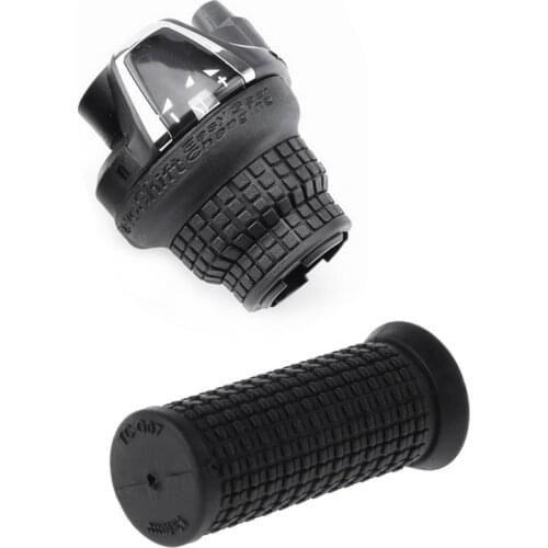 2pcs Cycling Bicycle Grips Short Handle Rubber Non Slip Cycling Scooter MTB Bike Parts