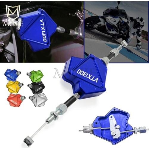 Motorcycle CNC Stunt Clutch Lever Easy Pull Cable System For Honda VTX1300 RETRO 2003-2009 VTX1300C 2004-2005 VTX1300 2003-2010