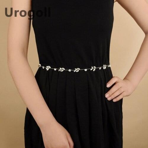 Silver Wedding Belts Bridal Sash Wedding Jewelry Accessory Wedding Headpiece Rhinestone Bridal Dress Belt Accessories For Women