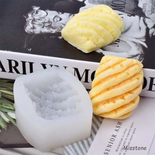 Pineapple Ananas Silicone Candle Mold Ananas Comosus Soap Die Handmade Pineapple Fruit Shape Decoration