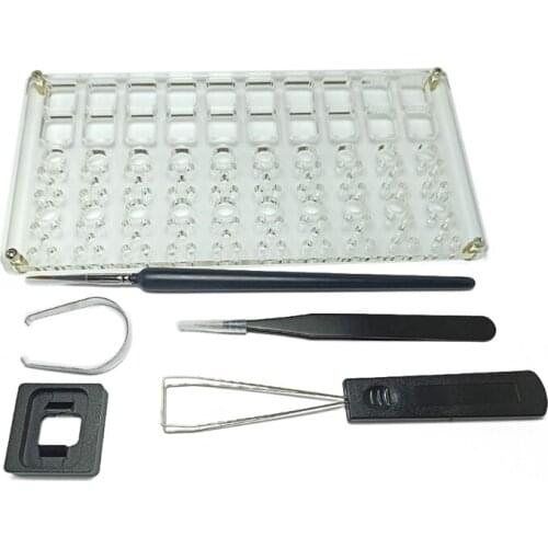 Lubricant Station Switch Tester Opener Lubricant Station DIY Double Deck Removal Platform for cherry Mechanical Keyboard