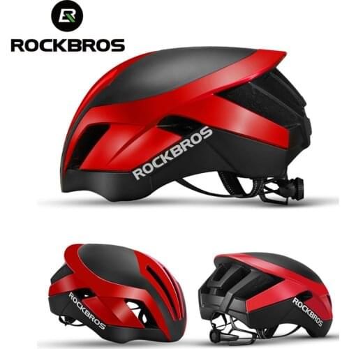 ROCKBROS Cycling Helmet 3 in 1 MTB Road Bicycle Mens Safety Light Helmet EPS Reflective Bike Helmet Integrally-Molded Pneumatic